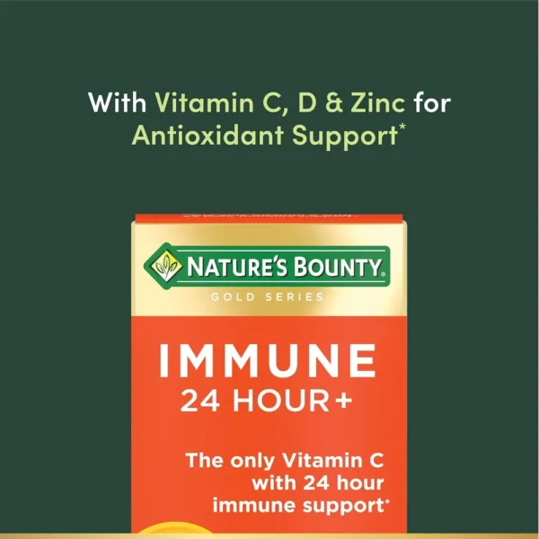 IMMUNE 24 HOUR+ NATURE'S BOUNTY 50 CÁPSULAS BLANDAS