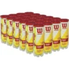 24 PACK PELOTA DE TENNIS WILSON CHAMPIONSHIP 3 UND C/U