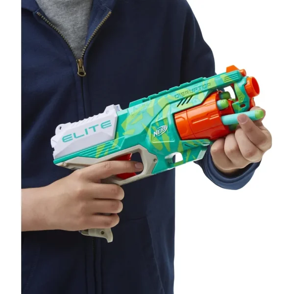 NERF LANZADOR ELITE DISRUPTOR DYNAMIC GREEN