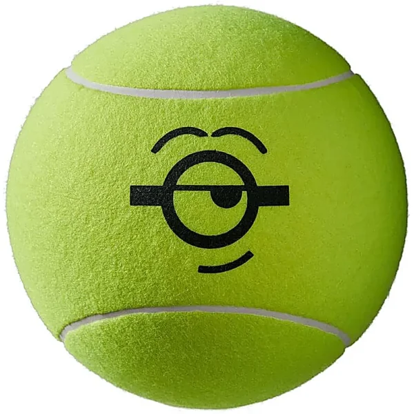PELOTA DE TENNIS WILSON MINIONS YOUTH STAGE JUMBO 1 UND