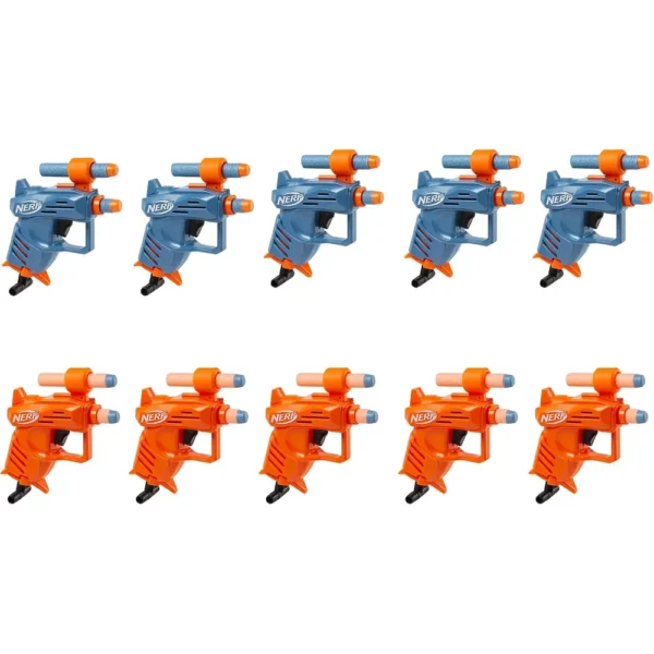 NERF LANZADORES ELITE ACE SD-1 PAQUETE DE 10 PIEZAS