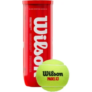 PELOTA DE PÁDEL WILSON 3 UND AMARILLA