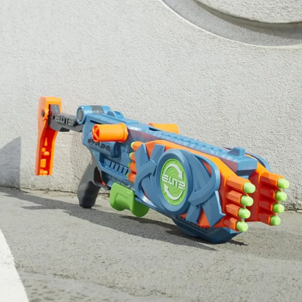 NERF LANZADOR ELITE 2.0 FLIPSHOTS FLIP-16 CON 16 DARDOS