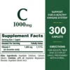 VITAMINA C NATURE'S BOUNTY 1000 MG 300 TABLETAS