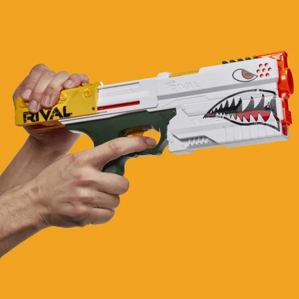 NERF LANZADOR RIVAL KRONOS XVIII-500 BLANCO