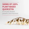 QUERCETINA GARDEN OF LIFE 500 MG + VITAMINA C 500 MG + LUTEOLINA 50 MG 60 TABLETAS
