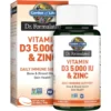 VITAMINA D3 + ZINC + QUERCETINA GARDEN OF LIFE DR. FORMULATED 5000 UI 30 TABLETAS