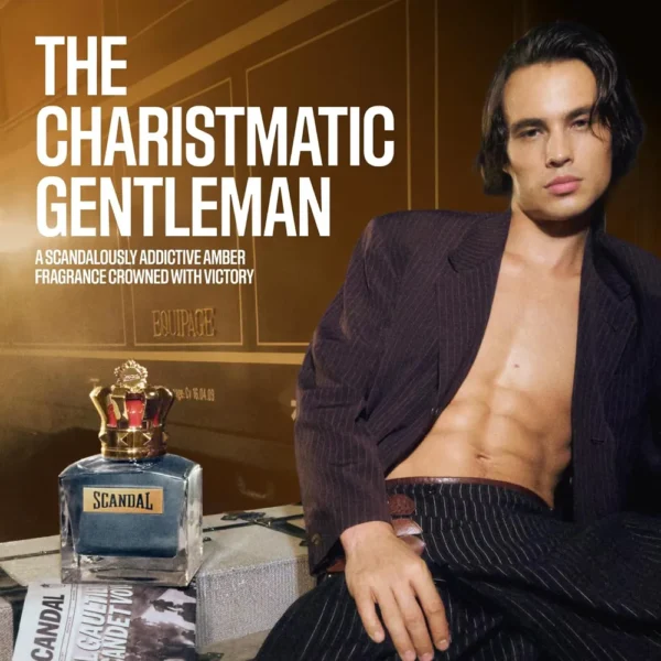 PERFUME JEAN PAUL GAULTIER SCANDAL POUR HOMME EDT 1.7 OZ / 50 ML