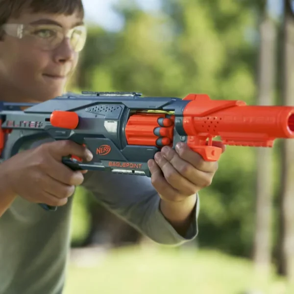 b09cbqm64n_6.webp NERF LANZADOR ELITE 2.0 EAGLEPOINT RD-8 CON 16 DARDOS | FRUSTRATION-FREE PACKAGING