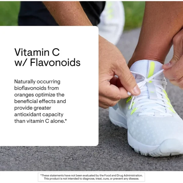 VITAMINA C THORNE 500 MG + BIOFLAVONOIDES CÍTRICOS 90 CÁPSULAS