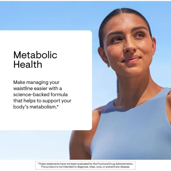 METABOLIC HEALTH THORNE BERGAMOTA + CURCUMINA PHYTOSOME 120 CÁPSULAS