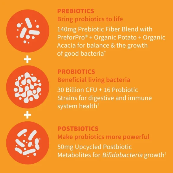 PROBIÓTICO GARDEN OF LIFE DR. FORMULATED ONCE DAILY 30 BILLONES 16 CEPAS 30 CÁPSULAS
