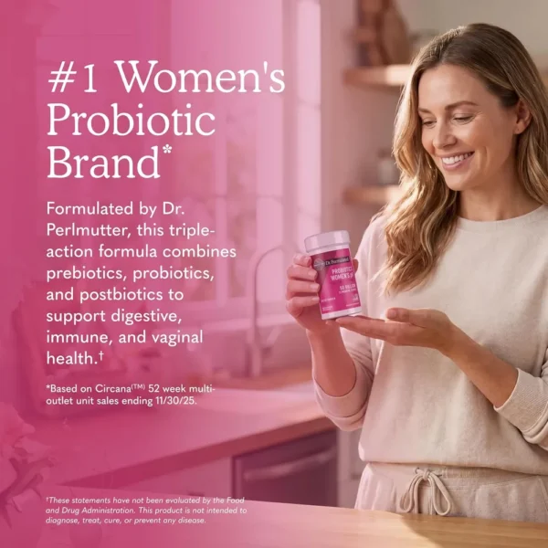PROBIÓTICO GARDEN OF LIFE DR. FORMULATED WOMEN'S PH 50 BILLONES 15 CEPAS 30 CÁPSULAS