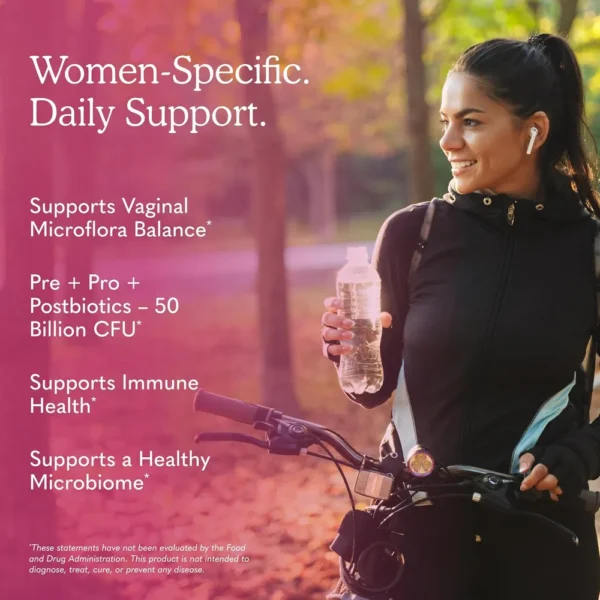 PROBIÓTICO GARDEN OF LIFE DR. FORMULATED WOMEN'S PH 50 BILLONES 15 CEPAS 30 CÁPSULAS