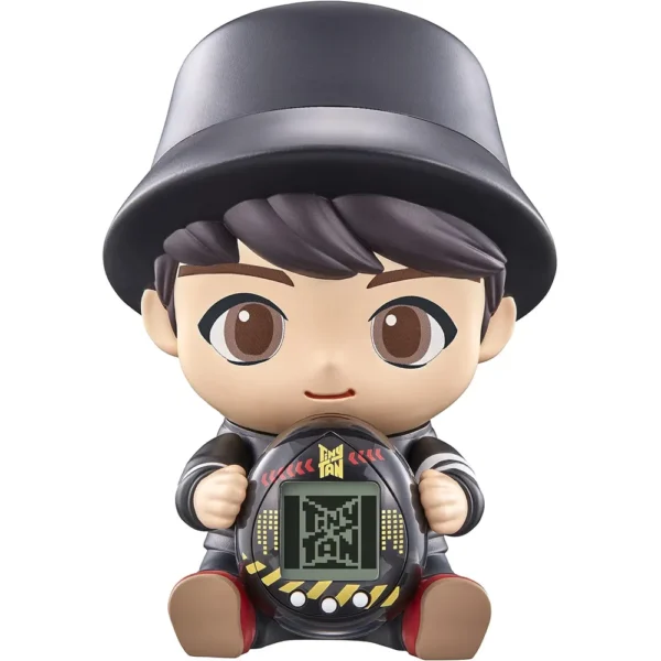 TAMAGOTCHI NANO BTS TINYTAN HUGMY JUNGKOOK FIGURA DE VINILO Y MASCOTA ELECTRÓNICA