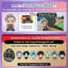 TAMAGOTCHI NANO BTS TINYTAN HUGMY SUGA FIGURA DE VINILO Y MASCOTA ELECTRÓNICA