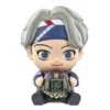 TAMAGOTCHI NANO BTS TINYTAN HUGMY V FIGURA DE VINILO Y MASCOTA ELECTRÓNICA