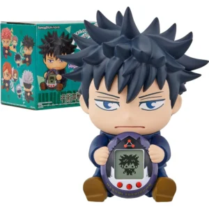 TAMAGOTCHI NANO JUJUTSU KAISEN FUSHIGURO FIGURA HUGMY Y MASCOTA ELECTRÓNICA