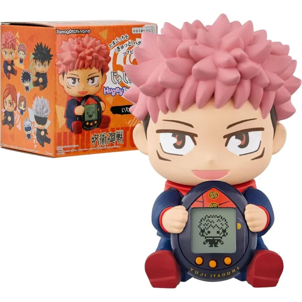 b0b1lsvf3q_1.webp TAMAGOTCHI NANO JUJUTSU KAISEN ITADORI FIGURA HUGMY Y MASCOTA ELECTRÓNICA
