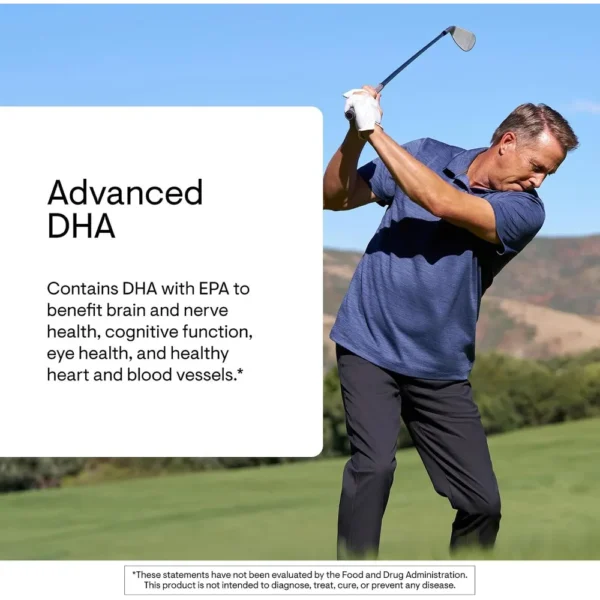 OMEGA-3 ADVANCED DHA THORNE EPA + DHA 60 CÁPSULAS BLANDAS