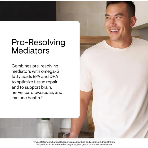 PRO-RESOLVING MEDIATORS THORNE EPA + DHA 60 CÁPSULAS BLANDAS