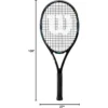 RAQUETA DE TENNIS WILSON US OPEN BLX 100 RECREATIONAL | TALLA 3 - 4 3/8"