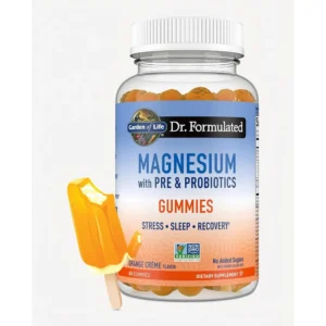 MAGNESIO GARDEN OF LIFE DR. FORMULATED 400 MG NARANJA CREMA 60 GOMITAS