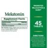 MELATONINA QUICK DISSOLVE NATURE'S BOUNTY 10 MG 45 TABLETAS | PACK 4