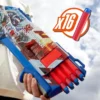 NERF LANZADOR TRANSFORMERS OPTIMUS PRIMAL CON 16 DARDOS