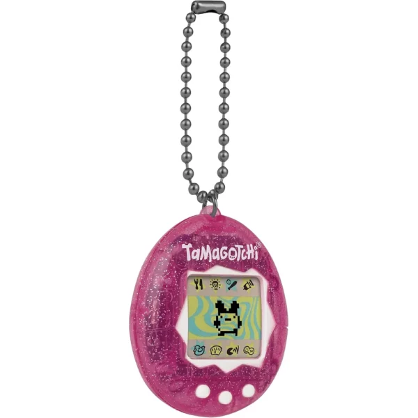 TAMAGOTCHI ORIGINAL PURPURINA ROSA LOGO ACTUALIZADO