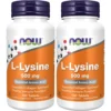 L-LISINA NOW FOODS 500 MG 100 CÁPSULAS | PACK 2
