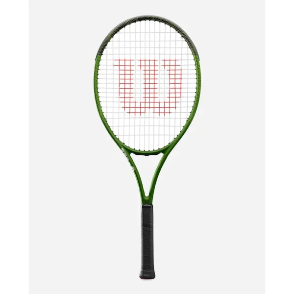RAQUETA DE TENNIS WILSON BLADE FEEL COMP JUNIOR/YOUTH VERDE TALLA 26