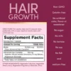 HAIR GROWTH NATURE'S BOUNTY + BIOTINA 10000 MCG 30 CÁPSULAS