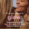 CABELLO PIEL Y UÑAS NATURE'S BOUNTY + BIOTINA 2500 MCG + COLÁGENO 100 MG 140 GOMITAS