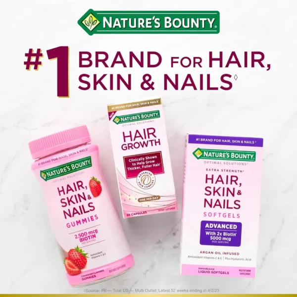 MULTIVITAMÍNICO MUJER NATURE'S BOUNTY + COLÁGENO 50 MG 140 GOMITAS