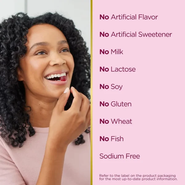 MULTIVITAMÍNICO MUJER NATURE'S BOUNTY + COLÁGENO 50 MG 140 GOMITAS