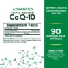 COENZIMA Q10 ADVANCED TRIPLE ABSORB NATURE'S BOUNTY 100 MG 90 CÁPSULAS BLANDAS | PACK 2