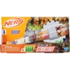 NERF LANZADOR ZOMBIE STRIKEOUT CON 8 DARDOS