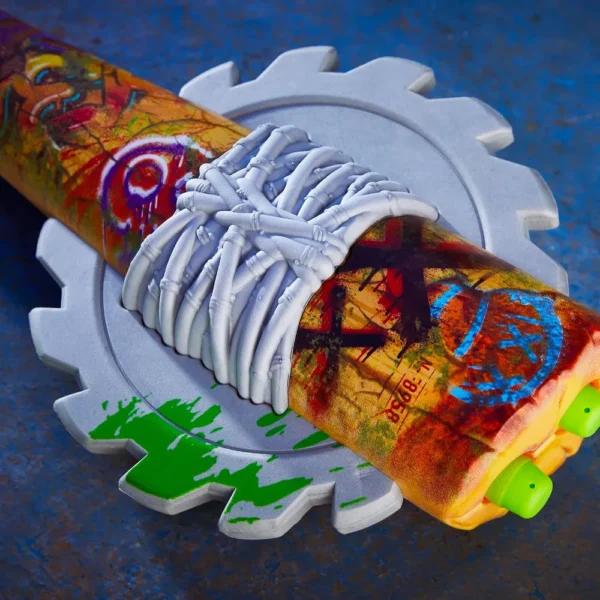 NERF LANZADOR ZOMBIE STRIKEOUT CON 8 DARDOS