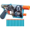 NERF LANZADOR STAR WARS THE MANDALORIAN CON 12 DARDOS