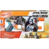NERF LANZADOR STAR WARS THE MANDALORIAN CON 12 DARDOS