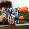NERF LANZADOR STAR WARS THE MANDALORIAN CON 12 DARDOS