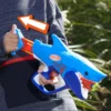 NERF LANZADOR JUNIOR WILD SHARKFIRE CON 8 DARDOS