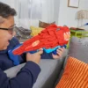 NERF LANZADOR WILD LIONFURY CON 16 DARDOS