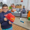 NERF LANZADOR WILD LIONFURY CON 16 DARDOS