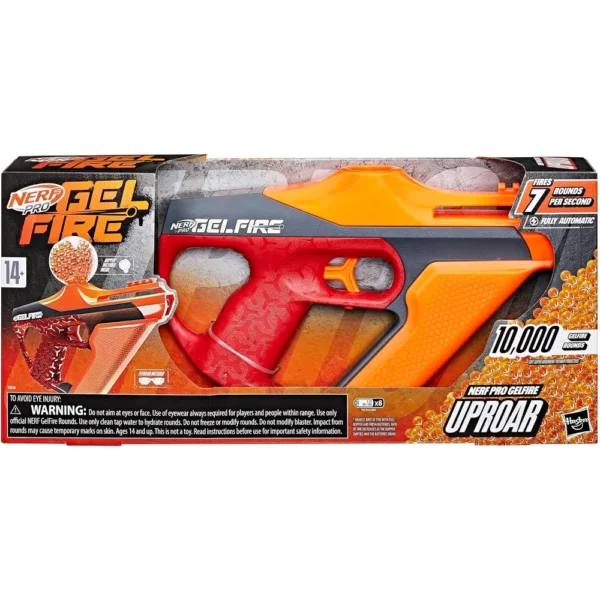 b0cjzl65ft_3.webp NERF LANZADOR PRO GELFIRE UPROAR AUTOMÁTICO CON 10000 RONDAS