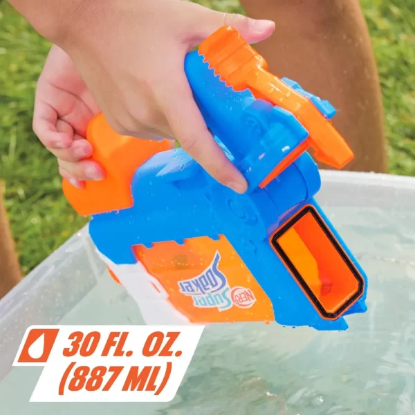 b0cjzv1225_3.webp NERF LANZADOR SUPER SOAKER FLIP FILL CON 4 MODOS DE ROCIADO