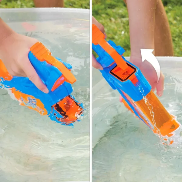 b0cjzv1225_4.webp NERF LANZADOR SUPER SOAKER FLIP FILL CON 4 MODOS DE ROCIADO