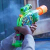 NERF LANZADOR ZOMBIE DRILLER CON 16 DARDOS
