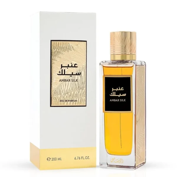 PERFUME AMBAR SILK RASASI EDP 6.76 OZ / 200 ML